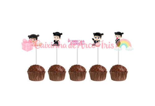 100 Forminhas / Toppers: Poderosa Chefinha