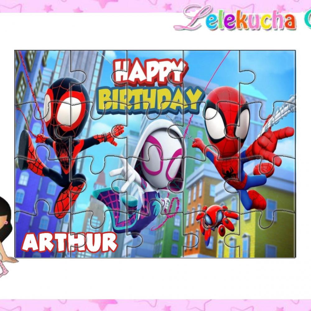 Quebra-Cabeça Spidey e Seus Amigos Espetaculares