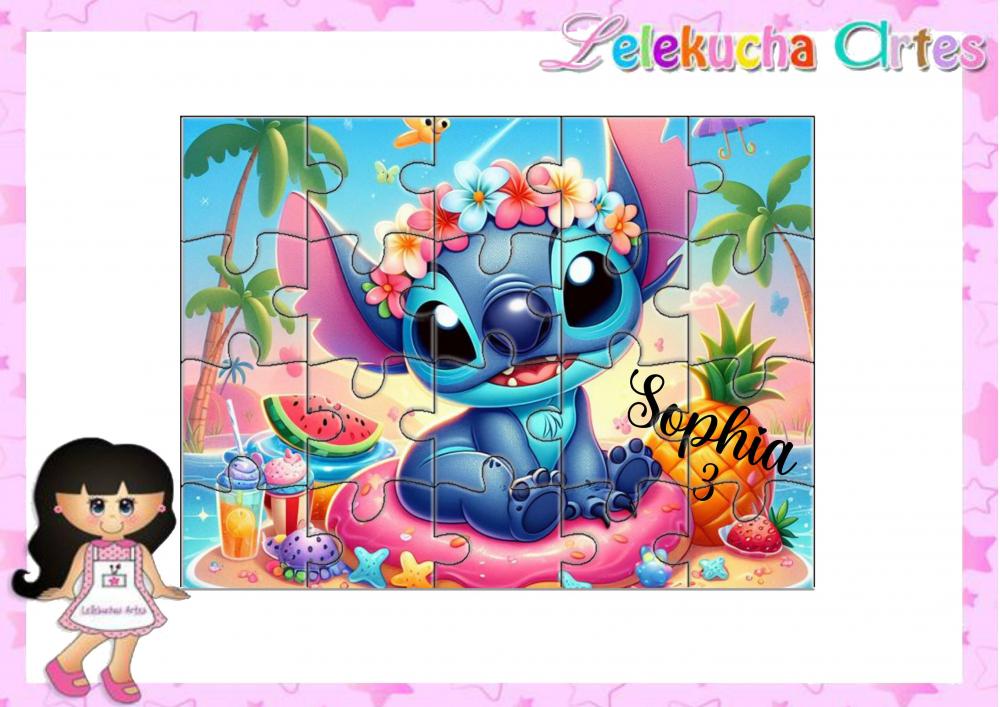 Quebra-Cabeça Lilo e Stitch