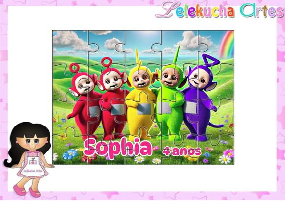 Quebra Cabeça Teletubbies