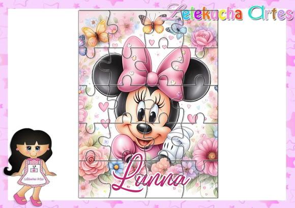 Quebra Cabeça Minnie