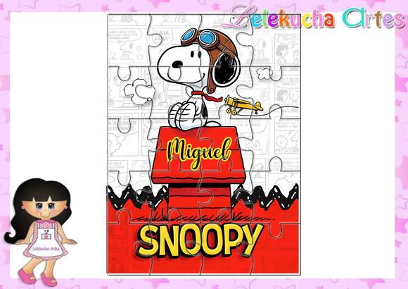 Quebra Cabeça Snoopy