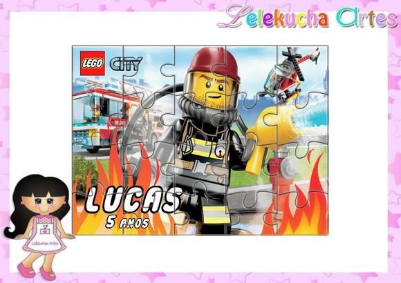 Quebra Cabeça Lego City