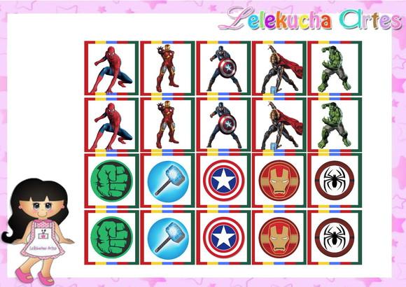 Jogo da Memoria Vingadores