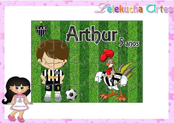 Quebra Cabeça Torcedor Atletico Mineiro .