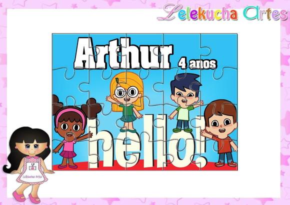Quebra Cabeça Hello Super Simple Songs