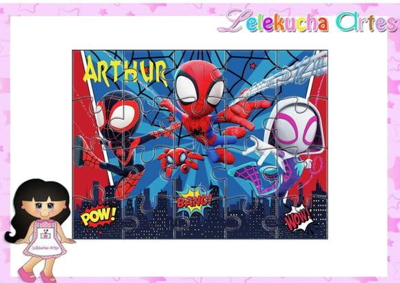 Quebra Cabeça Spidey e Seus Amigos Espetaculares