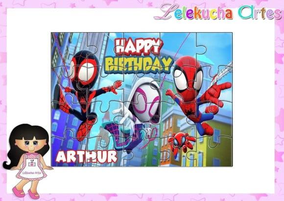 Quebra Cabeça Spidey e Seus Amigos Espetaculares