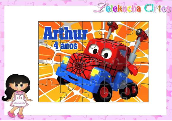Quebra Cabeça Caminhao Aranha
