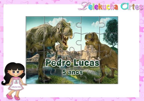 Quebra Cabeça Dinossauro Rex