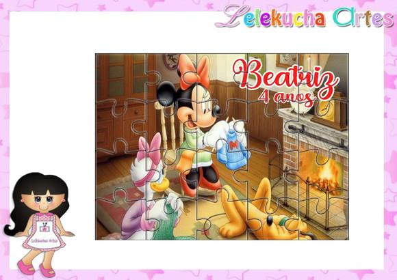 Quebra Cabeça Minnie