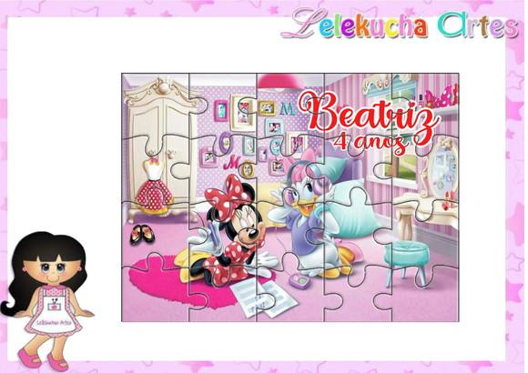 Quebra Cabeça Minnie