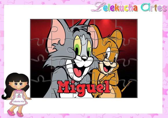 Quebra Cabeça Tom & Jerry