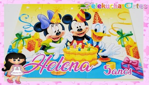Quebra Cabeça Mickey