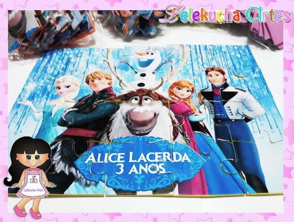 Quebra Cabeça Frozen
