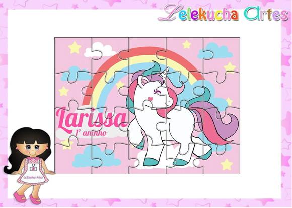 Quebra Cabeça Unicornio