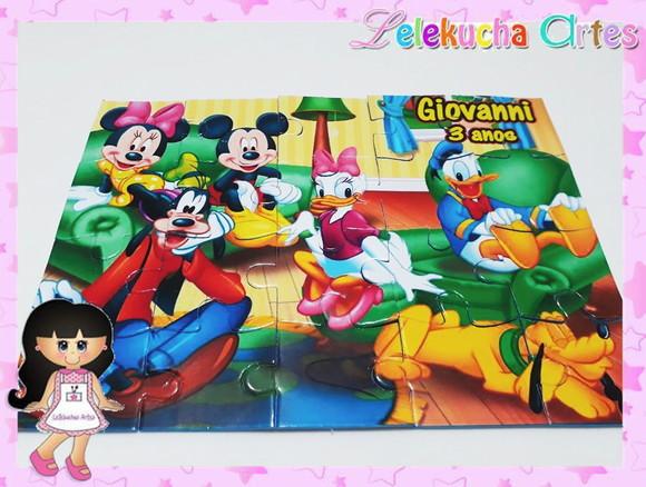Quebra Cabeça Mickey