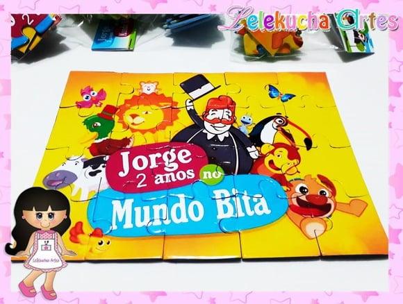 Quebra Cabeça Mundo Bita