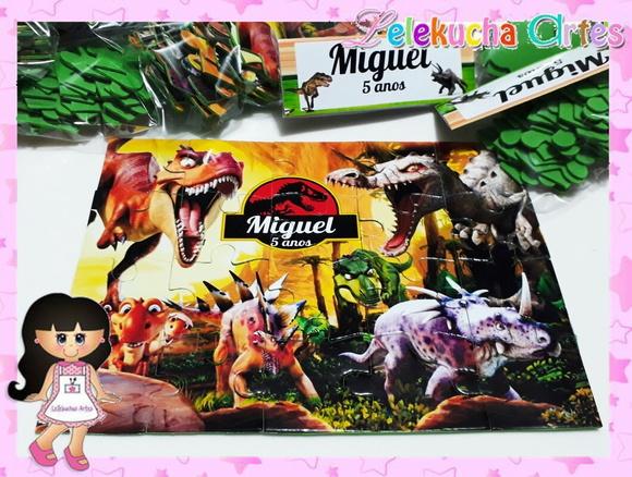 Quebra Cabeça Dinossauros