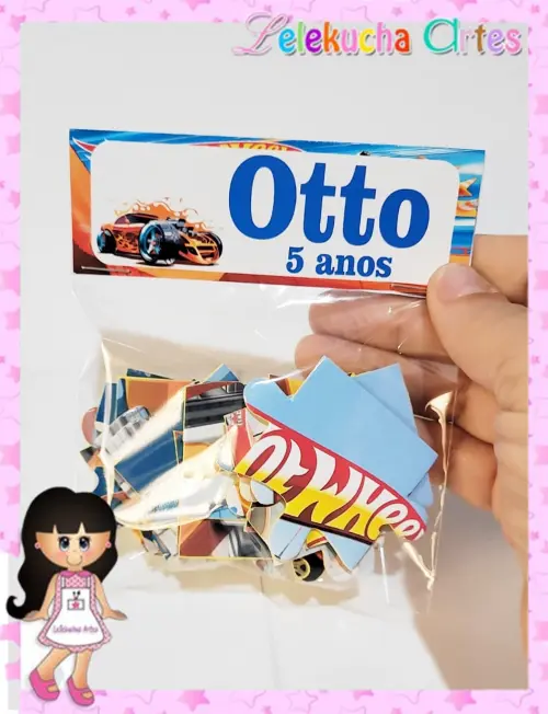 Quebra-Cabeça Hot Wheels