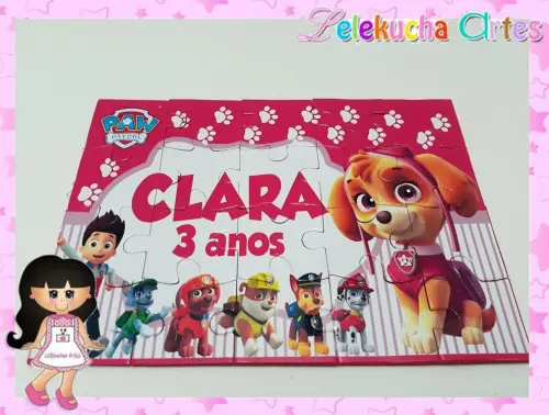 Quebra-Cabeça Patrulha Canina
