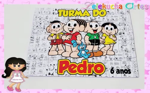 Quebra-Cabeça Turma da Monica