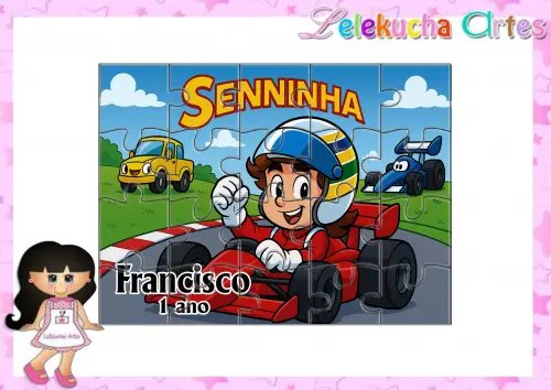 Quebra-Cabeça Senninha