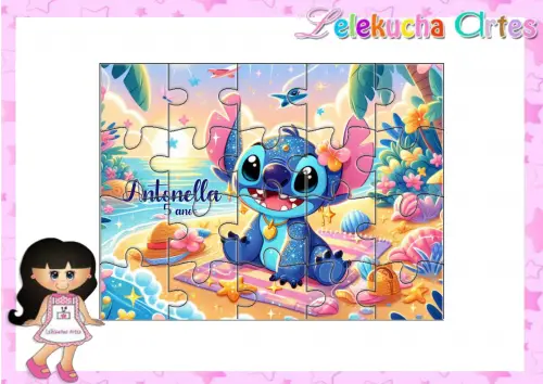 Quebra-Cabeça Lilo e Stitch
