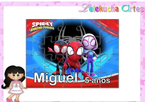 Quebra Cabeça Spidey e Seus Amigos Espetaculares