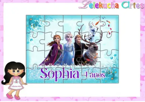 Quebra Cabeça Frozen