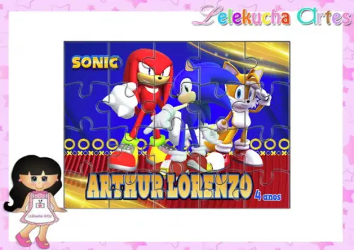 Quebra Cabeça Sonic