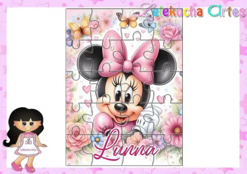 Quebra Cabeça Minnie