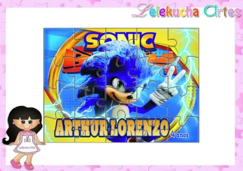 Quebra Cabeça Sonic