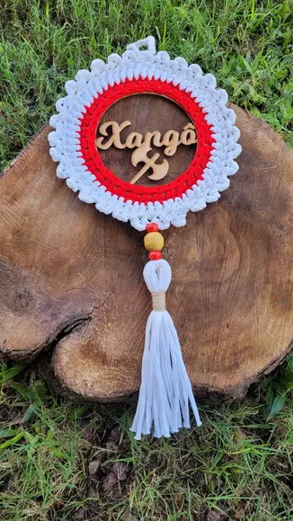 Mandala Fio de Malha Xango Oyó