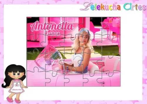 Quebra Cabeça Barbie