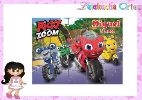Quebra Cabeça Ricky Zoom