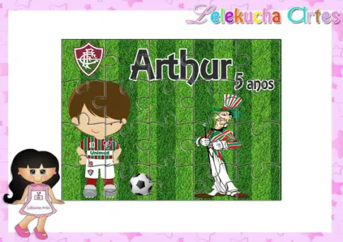 Quebra Cabeça Torcedor Fluminense