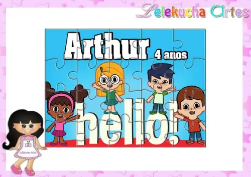 Quebra Cabeça Hello Super Simple Songs