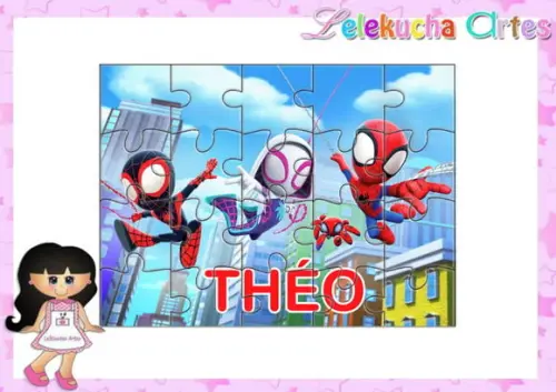 Quebra Cabeça Spidey e Seus Amigos Espetaculares