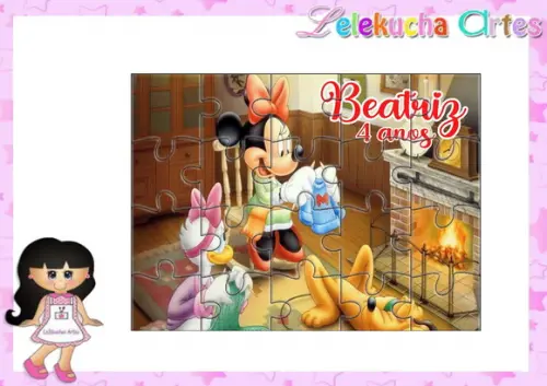 Quebra Cabeça Minnie