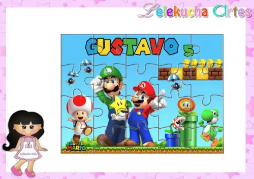 Quebra Cabeça Super Mario
