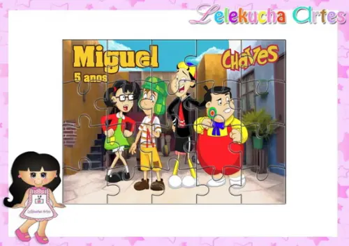 Quebra Cabeça Chaves