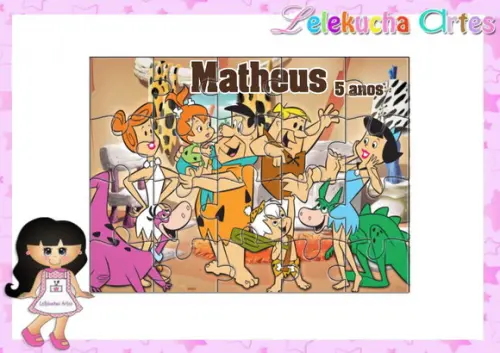 Quebra Cabeça os Flintstones