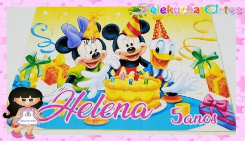 Quebra Cabeça Mickey