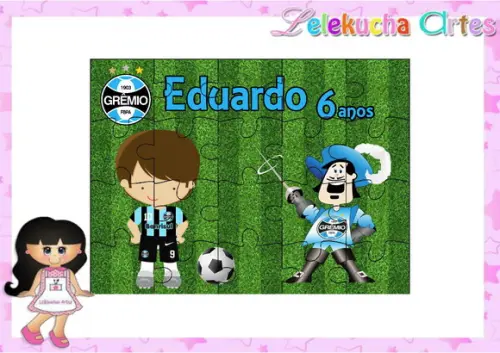 Quebra Cabeça Torcedor Gremio