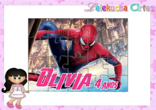 Quebra Cabeça Homem Aranha
