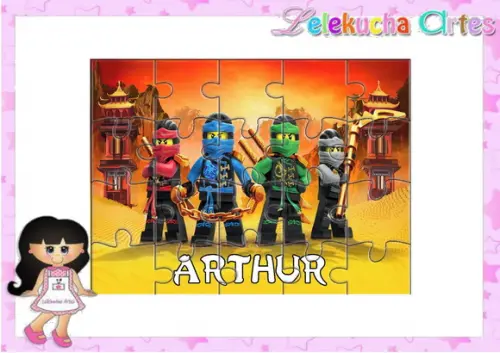 Quebra Cabeça Ninjago Lego