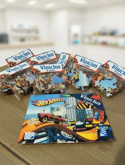 Quebra Cabeça Hot Wheels