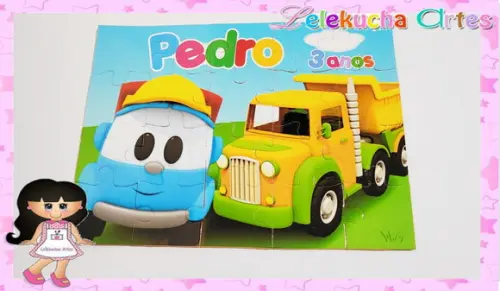 Quebra Cabeça Leo o Caminhao