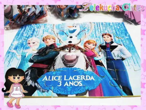 Quebra Cabeça Frozen